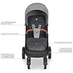Прогулянкова коляска EL Camino ME 1024L X4 Gray