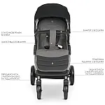 Прогулочная коляска EL Camino Dynamic V.2 ME 1053 Onyx