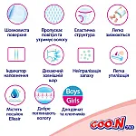 Трусики-подгузники Goo.N Plus для детей (L, 9-14 кг, 44 шт)