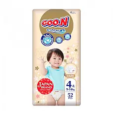 Підгузки Goo.N Premium Soft для дітей (L, 9-14 кг, 52 шт.) (F