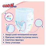Трусики-подгузники Goo.N Plus для детей (M, 6-12 кг)
