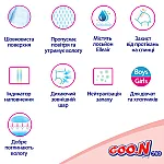 Подгузники Goo.N Plus для детей (М, 6-11 кг, 56 шт)
