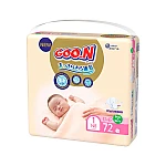 Подгузники Goo.N Premium Soft для новорожденных (SS, до 5 кг, 72 шт) (863222)