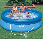 Бассейн с фильтром-насосом Intex 244x61 см (28108)