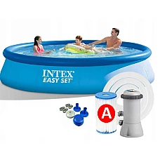 Бассейн с фильтром-насосом Intex 366x84 см (28142)