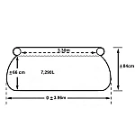 Бассейн Intex 396x84 см (28143)