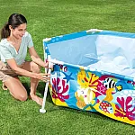 Детский каркасный бассейн с навесом Bestway 183x51 см (5618T)