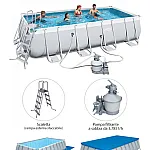 Каркасний басейн Bestway 549x274x122 см (56466)