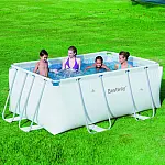 Каркасный бассейн с фильтром-насосом и лестницей Bestway 282x196x84 см (56629)