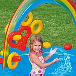 Надувной игровой центр Intex Радуга (57453)