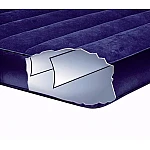  Двухспальный надувной матрас с подушками Intex Classic Downy Bed 203х152х22 (64765)