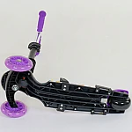 Дитячий самокат 5 в 1 Best Scooter Абстракція Фіолетовий (97240)