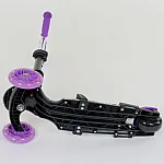 Дитячий самокат 5 в 1 Best Scooter Абстракція Фіолетовий (68995)