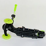 Дитячий самокат 5 в 1 Best Scooter Абстракція Зелений (55945)