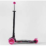 Детский самокат Best Scooter Maxi A 779-2019 Розовый с черным
