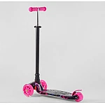 Детский самокат Best Scooter Maxi A 779-2019 Розовый с черным