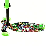 Дитячий самокат Best Scooter Maxi A 24647/779-1391 Зелений принт