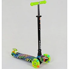 Дитячий самокат Best Scooter Maxi A 25599/779-1342 Салатовий 