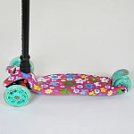 Дитячий самокат Best Scooter Maxi A 25600/779-1343 Бірюзовий з рожевим