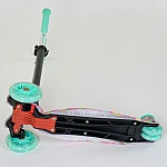 Дитячий самокат Best Scooter Maxi A 25600/779-1343 Бірюзовий з рожевим