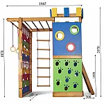 Деревянный игровой комплекс Sportbaby Babyland-16