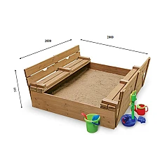 Дитяча пісочниця з кришкою Sportbaby-31