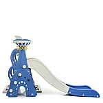 Дитячий набір Гірка + гойдалка + баскетбол Bambi WM19083A-4 Синій