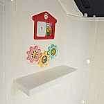 Ігровий будиночок Bambi Kids House (M 5397-1) Біло-синій-червоний
