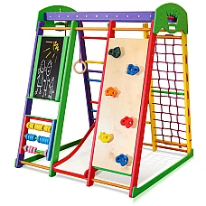 Дитячий спортивний комплекс Sportbaby Акварелька Plus 4