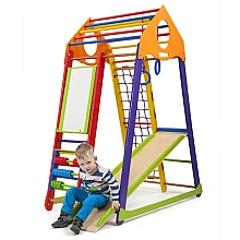 Дитячий спортивний комплекс Sportbaby BambinoWood Color Plus