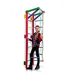 Детский спортивный уголок с детским турником и доской для пресса Sportbaby Teenager-2-220 Барби