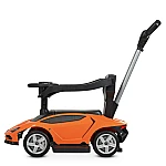 Машинка-каталка 2 в 1 Lamborghini Bambi 3726-7 Оранжевый