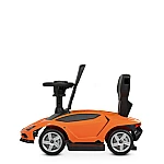Машинка-каталка 2 в 1 Lamborghini Bambi 3726-7 Оранжевый