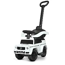 Машинка-каталка 2 в 1 Mercedes Bambi 653-1 Белый