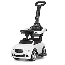 Машинка-каталка 2 в 1 Bambi M 3901L-1 Білий