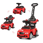 Машинка-каталка 2 в 1 Bambi M 3901L-3 Красный