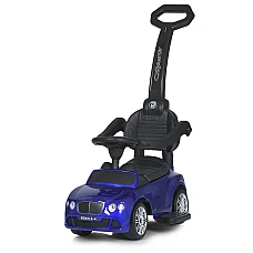 Машинка-каталка 2 в 1 Bambi M 3901LS-4 Синий