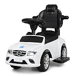Машинка-каталка 2 в 1 Bambi M 3902L-1 Белый