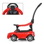 Машинка-каталка 2 в 1 Bambi M 3902L-3 Красный