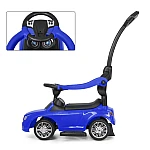Машинка-каталка 2 в 1 Bambi M 3902L-4 Синій