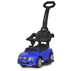 Машинка-каталка 2 в 1 Bambi M 3902L-4 Синий