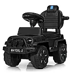 Машинка-каталка 2 в 1 Bambi M 4128L-2 Черный