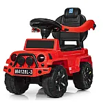 Машинка-каталка 2 в 1 Bambi M 4128L-3 Красный