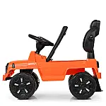 Машинка-каталка 2 в 1 Bambi M 4128L-7 Помаранчевий