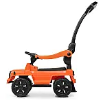Машинка-каталка 2 в 1 Bambi M 4128L-7 Помаранчевий