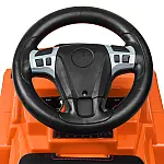 Машинка-каталка 2 в 1 Bambi M 4128L-7 Помаранчевий