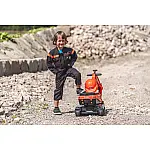 Екскаватор Falk 122 Kubota Помаранчевий