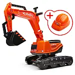 Екскаватор Falk 122 Kubota Помаранчевий