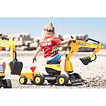 Екскаватор із причепом Falk 135A JCB Жовтий