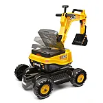 Екскаватор із причепом Falk 135A JCB Жовтий